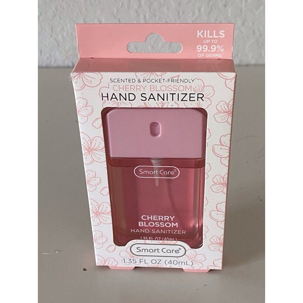 Smart Care Scented Hand Sanitizer Spray 1.35 Fl Oz Cherry Blossom Hydrating
